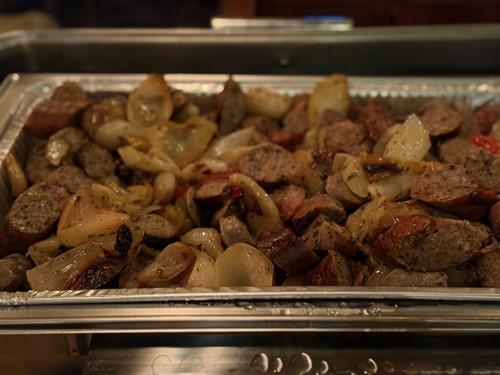 Our famous Sausage and Peppers