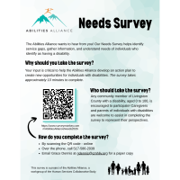 Abilities Alliance Needs Survey