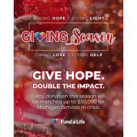 Fund a Life Launches First-Ever $50,000 Giving Season Match to Double the Light for Michigan Families