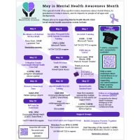 News Release: May is Mental Health Awareness Month