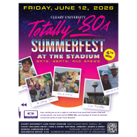 Cleary hosts summer party of the year, “totally 80s” style