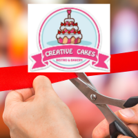 Ribbon Cutting at Creative Cakes Bistro and Bakery