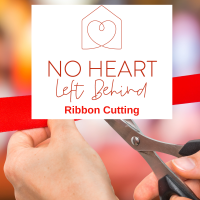 Ribbon Cutting at No Heart Left Behind