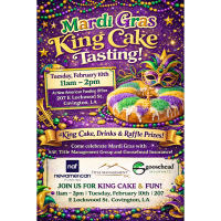 Mardi Gras King Cake Tasting!