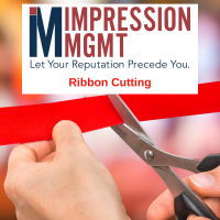 Ribbon Cutting at Impression MGMT