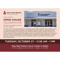 Ribbon Cutting at Mary Bird Perkins Cancer Center Slidell