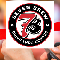 Ribbon Cutting at 7 Brew Drive Thru Coffee - Covington