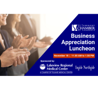 Business Appreciation Luncheon presented by Lakeview Regional Medical Center