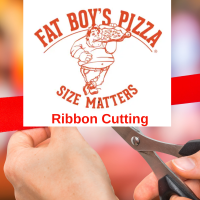 Ribbon Cutting at Fat Boy's Pizza Mandeville