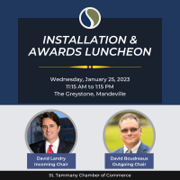Installation and Awards Luncheon presented by Chamber President Investors