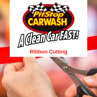 Ribbon Cutting at PitStop Carwash