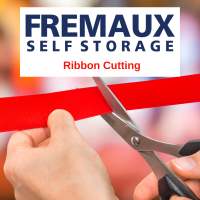 Ribbon Cutting at Fremaux Self Storage