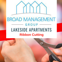 Ribbon Cutting at Lakeside Apartments