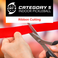 Ribbon Cutting at Category 5 Pickleball