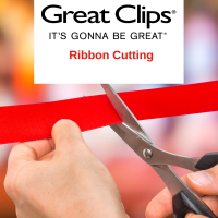 Ribbon Cutting at Great Clips