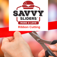 Ribbon Cutting at Savvy Sliders