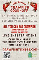 18th Annual Crawfish Cook-off