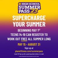 Planet Fitness offering FREE summer memberships to all teens ages 14-19