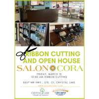 Ribbon Cutting at Salon Cora