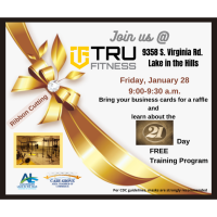 RIbbon Cutting at TruFitness with Algonquin/Lake in the Hills Chamber of Commerce