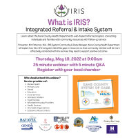 What is IRIS? Integrated Referral &  Intake System Presented by Fox Valley Chamber Leaders