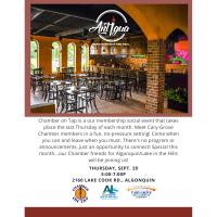 Chamber on Tap at Antigua Mexican Brunch and Grill with Algonquin/LITH Chamber