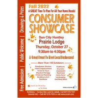 Del Webb's Sun City Huntley 2022 Fall Consumer Showcase