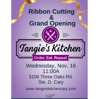 Ribbon Cutting and Grand Opening at Tangie's Kitchen