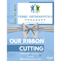 Ribbon Cutting at Verbic Orthodontics