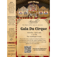 Home of the Sparrow's "Gala Du Cirque" Gala