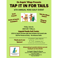 Tap It In for Tails with On Angels Wings/6th Annual Mini-Golf Event