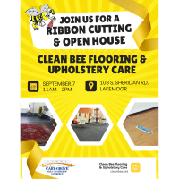 Ribbon Cutting and Open House at Clean Bee Flooring & Upholstery Care