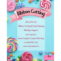 Ribbon Cutting and Grand Opening at Sweet Caryline's Candy & Gift Shop