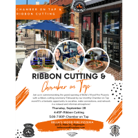 Ribbon Cutting and Chamber on Tap at Bella's Wood Fire Pizzeria