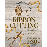 Ribbon Cutting at Creative Custom Interiors