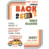 23rd Annual Cary-Grove Chamber of Commerce "Back to the 60's" Golf Classic-SOLD OUT/WAITLIST ONLY FOR GOLFERS