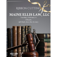 Ribbon Cutting at Maine Ellis Law, LLC