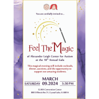 "18th Annual Gala-Feel the Magic" for Alexander Leigh Center for Autisum