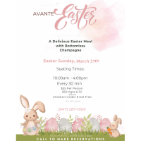 Easter Brunch at Avante