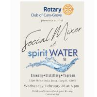 Rotary Club of Cary-Grove Social Mixer at Spirit Water