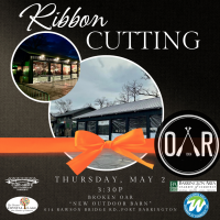 Ribbon Cutting for the "Broken Barn" at Broken Oar