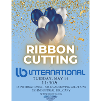 Ribbon Cutting at IB International-Air and Gas Moving Solutions
