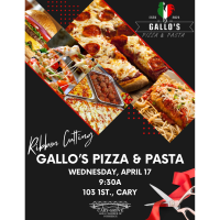 Ribbon Cutting at Gallo's Pizza & Pasta