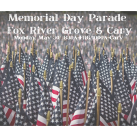 Memorial Day Parades in Fox River Grove and Cary 2024