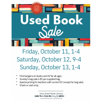 FOCAL Used Book Sale Fall 2024