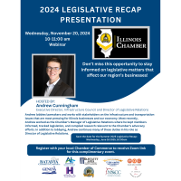 Fox Valley Webinar: 2024 Legislative Recap from the Illinois Chamber