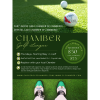 Cary-Grove Chamber of Commerce Golf League 2025/May-Sept