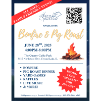 Bonfire and Pig Roast for Home of the Sparrow Spark Hope