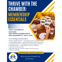 THRIVE with the Chamber: Membership Essentials