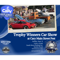 The Car Show at Cary Main Street Fest 2025